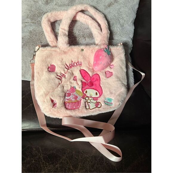 Miniso X My Melody Plush Crossbody/Handbag - Picture 2 of 8